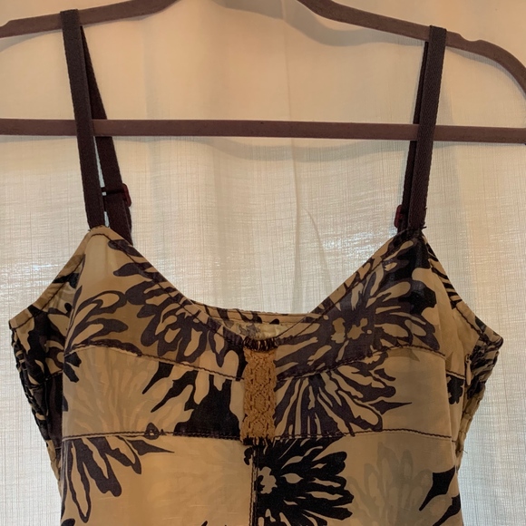 Free People Linen Spaghetti Strap Sundress - 4 - Picture 2 of 10